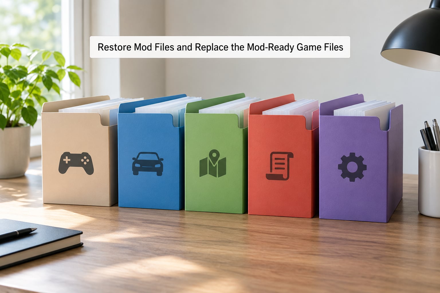 Restore Mod Files and Replace the Mod-Ready Game Files