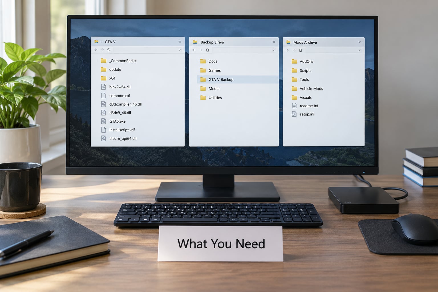 What You Need