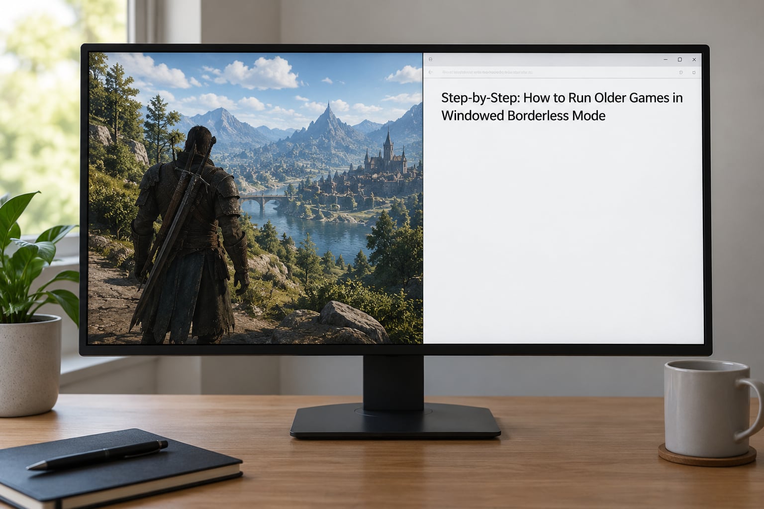 Step-by-Step: How to Run Older Games in Windowed Borderless Mode