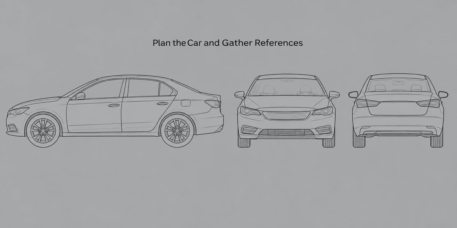 Plan the Car and Gather References