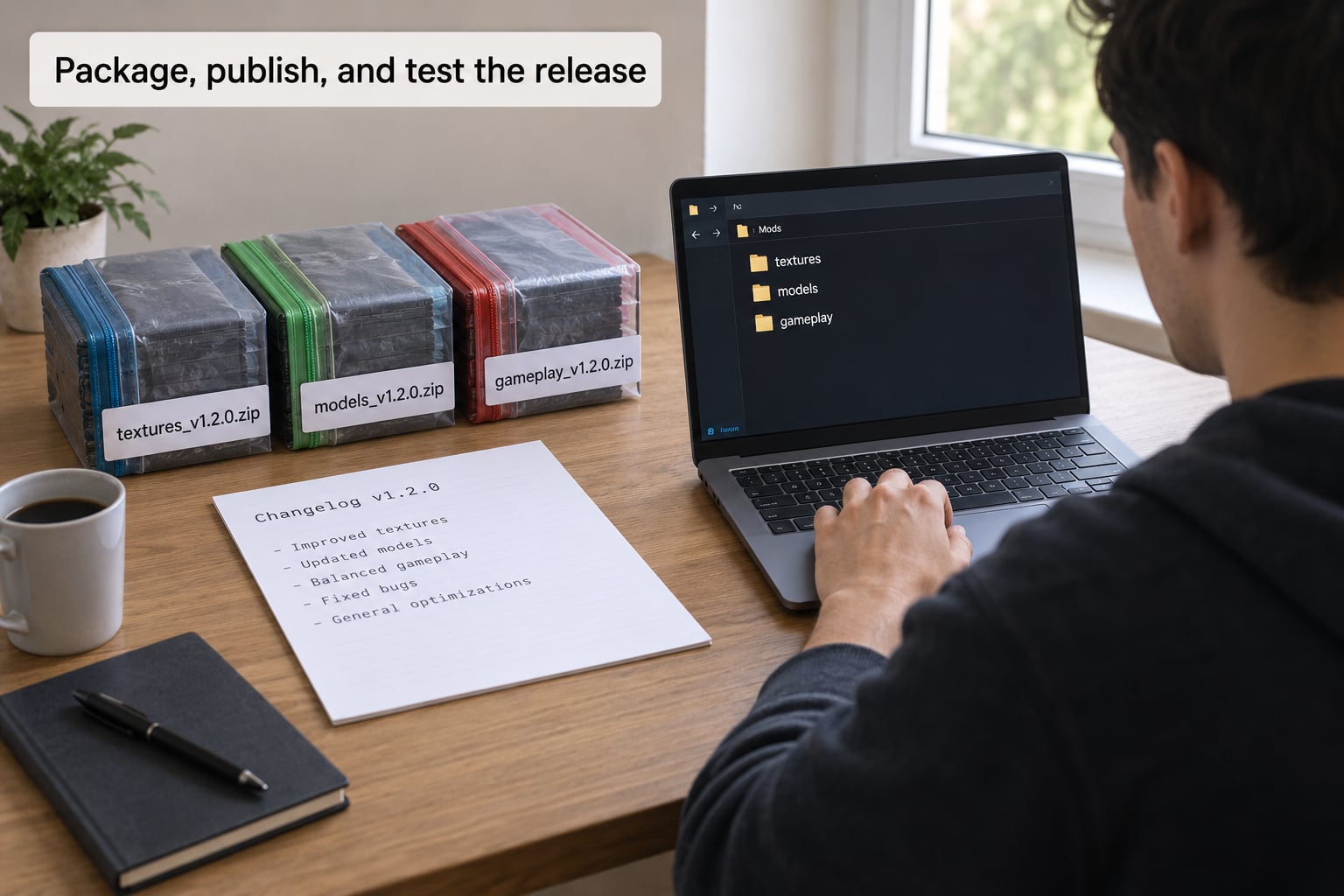 Package, publish, and test the release