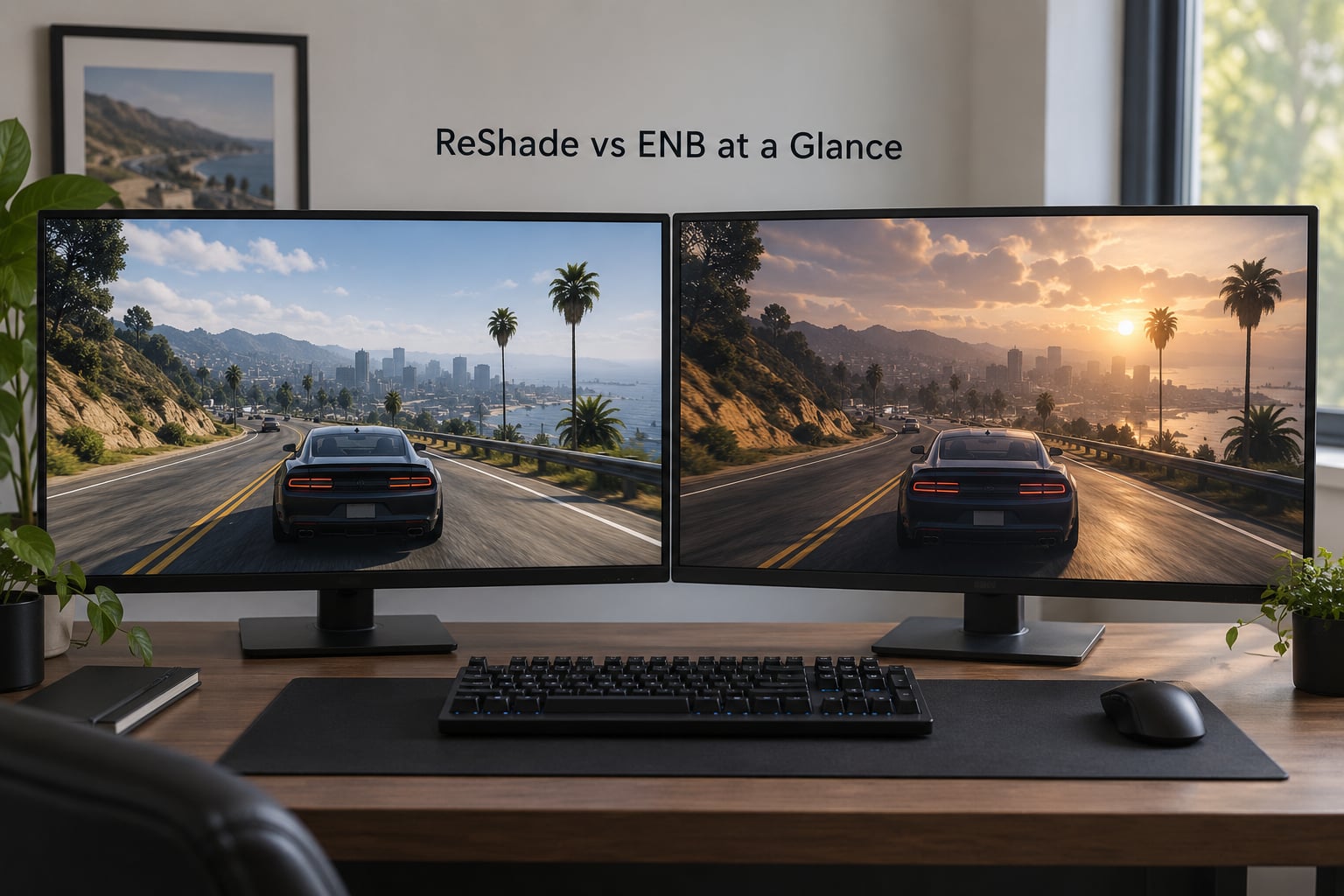 ReShade vs ENB at a Glance