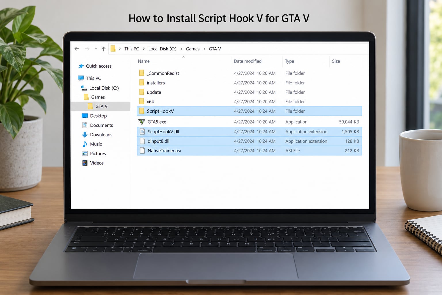 How to Install Script Hook V for GTA V