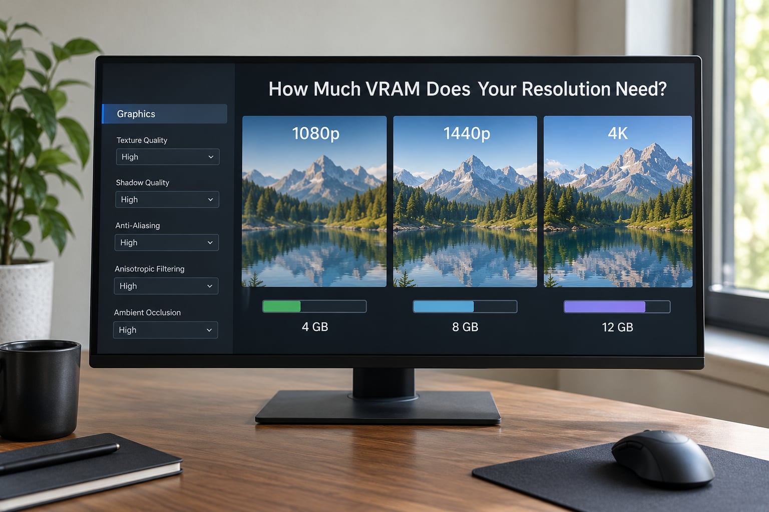 How Much VRAM Does Your Resolution Need?