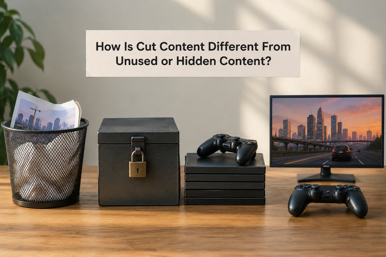 How Is Cut Content Different From Unused or Hidden Content?