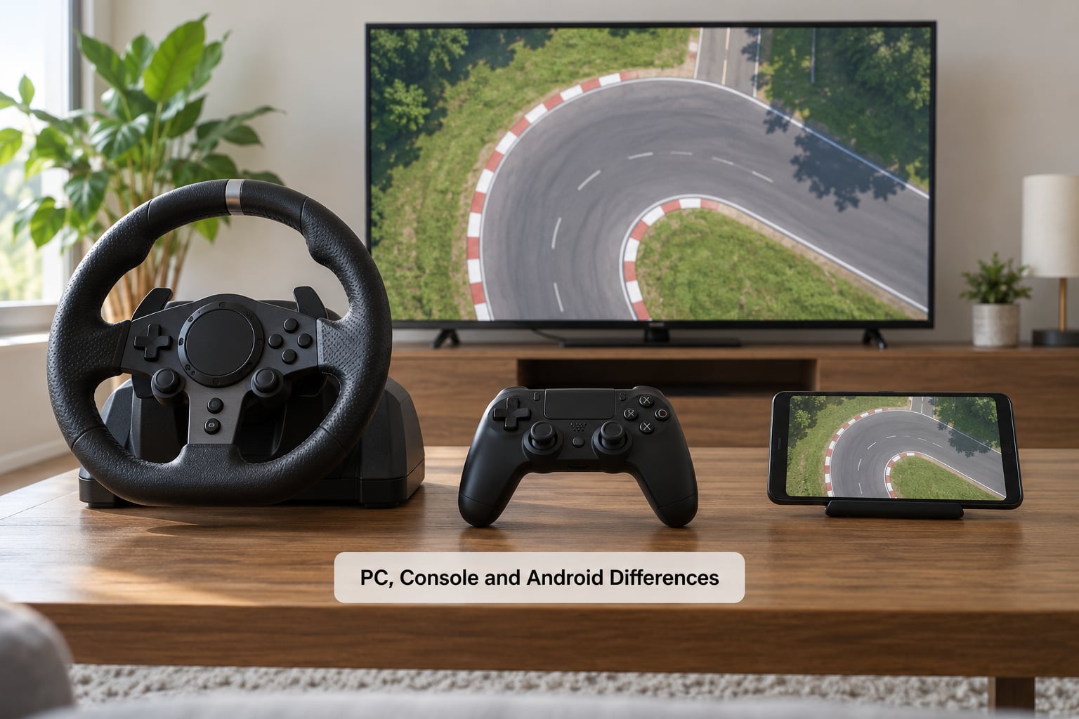 PC, Console and Android Differences